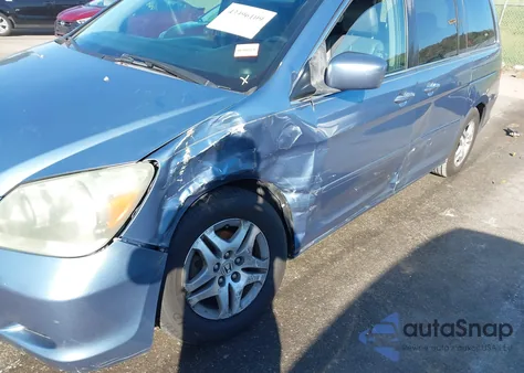 2006 Honda Odyssey Ex-L z USA, uszkodzony, nr VIN 5FNRL38756B076499